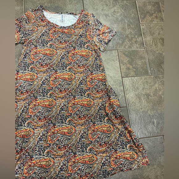 ❄3/$26 Xmas sale❄ Paisley Print Women's Dress with pockets - Picture 3 of 3